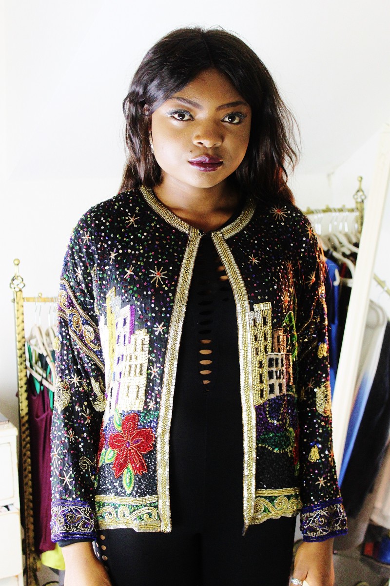 Embellished Sequin Trophy Jackets Party Outfit Ideas Catface Blog