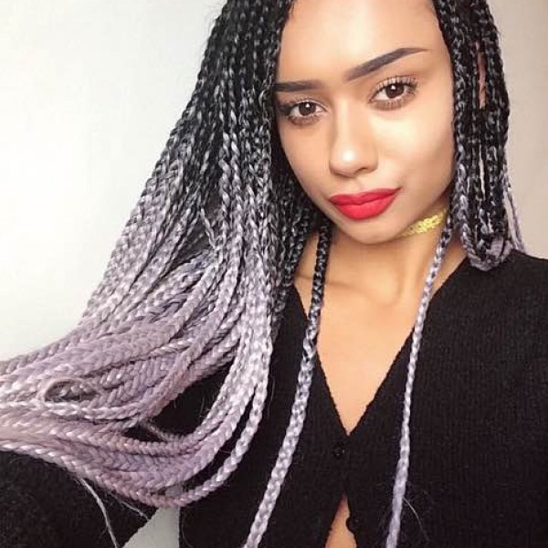 black grey ombre jumbo braiding hair ? 4 50 catfacehair black grey ...